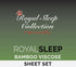 Royal Sleep Bamboo Viscose Sheet Set