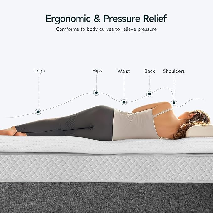 2" Cool Memory Foam Mattress Topper