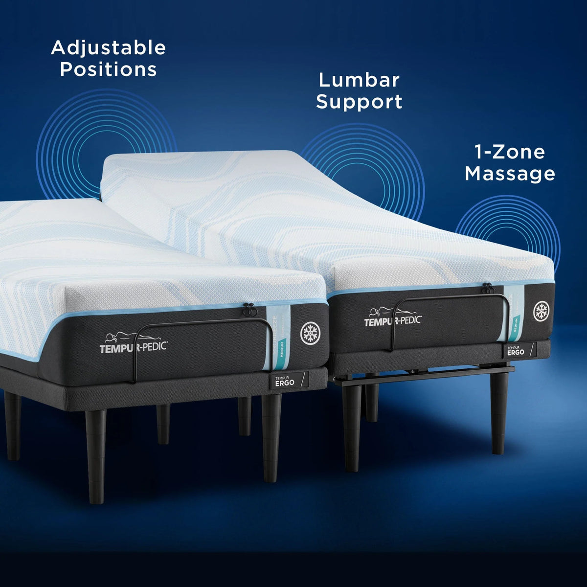 Tempur zero gravity deals bed