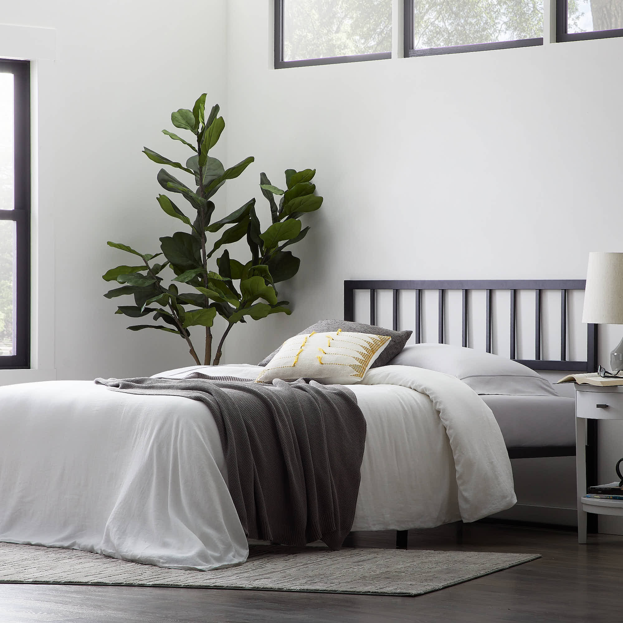 Malouf Miller Metal Headboard