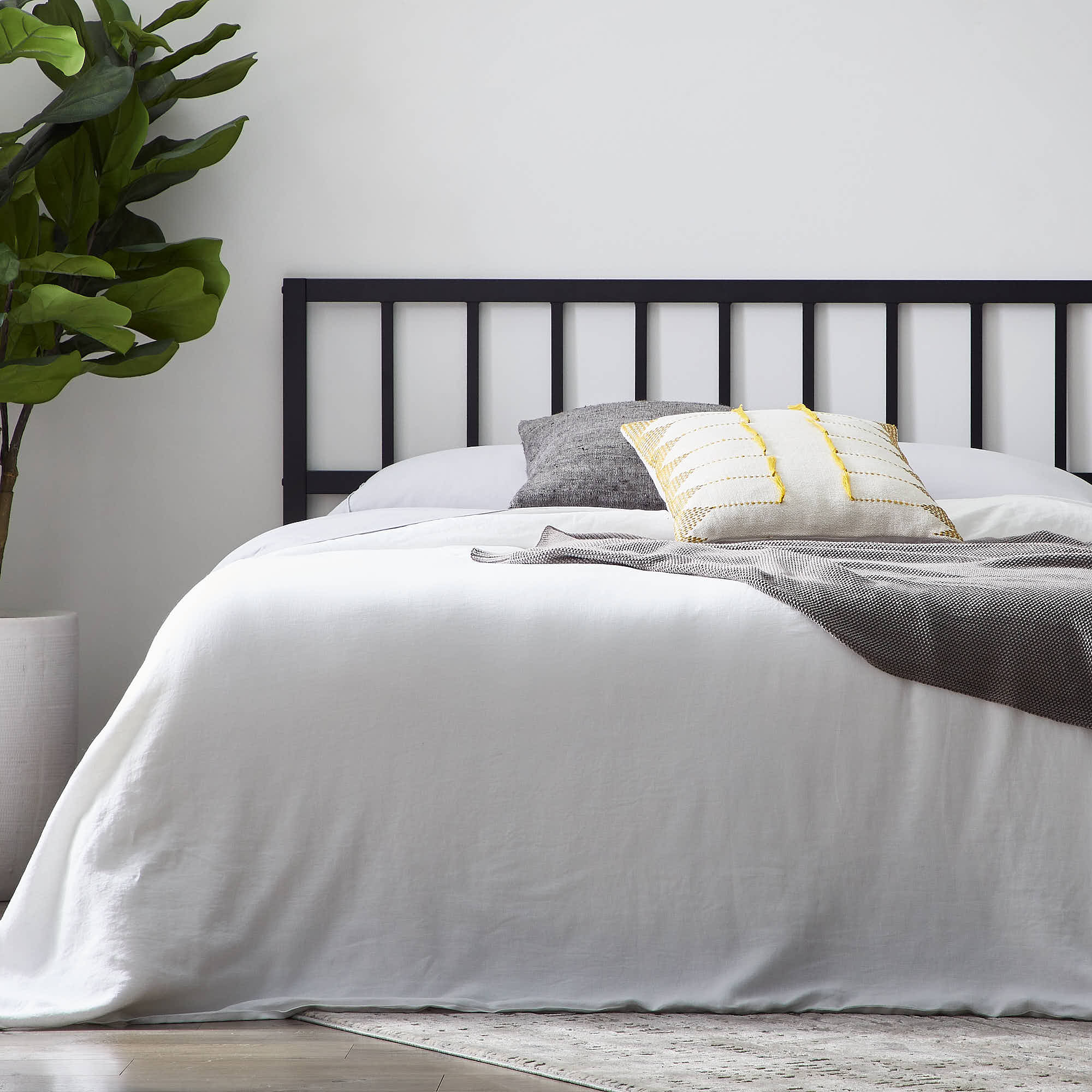 Malouf Miller Metal Headboard