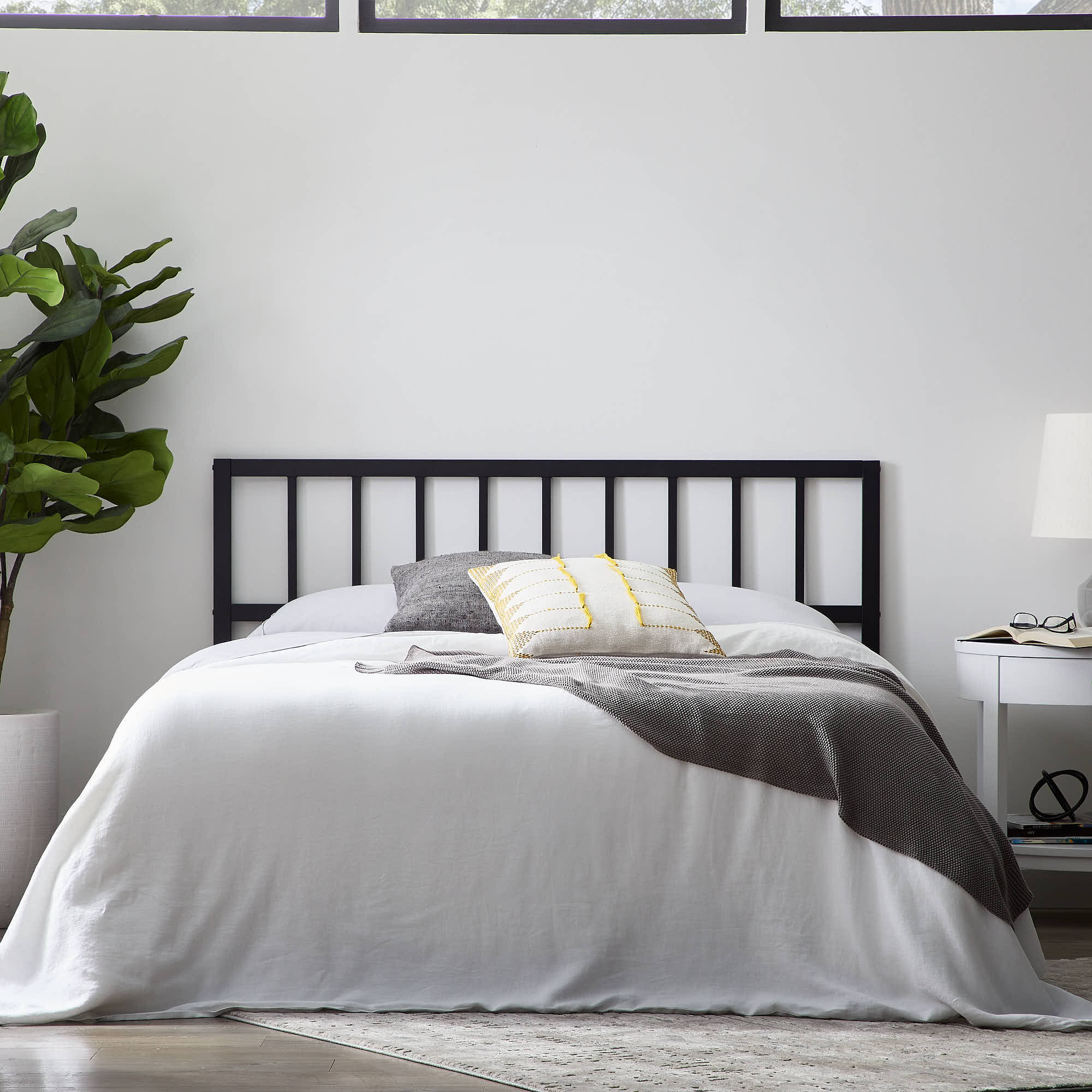 Malouf Miller Metal Headboard
