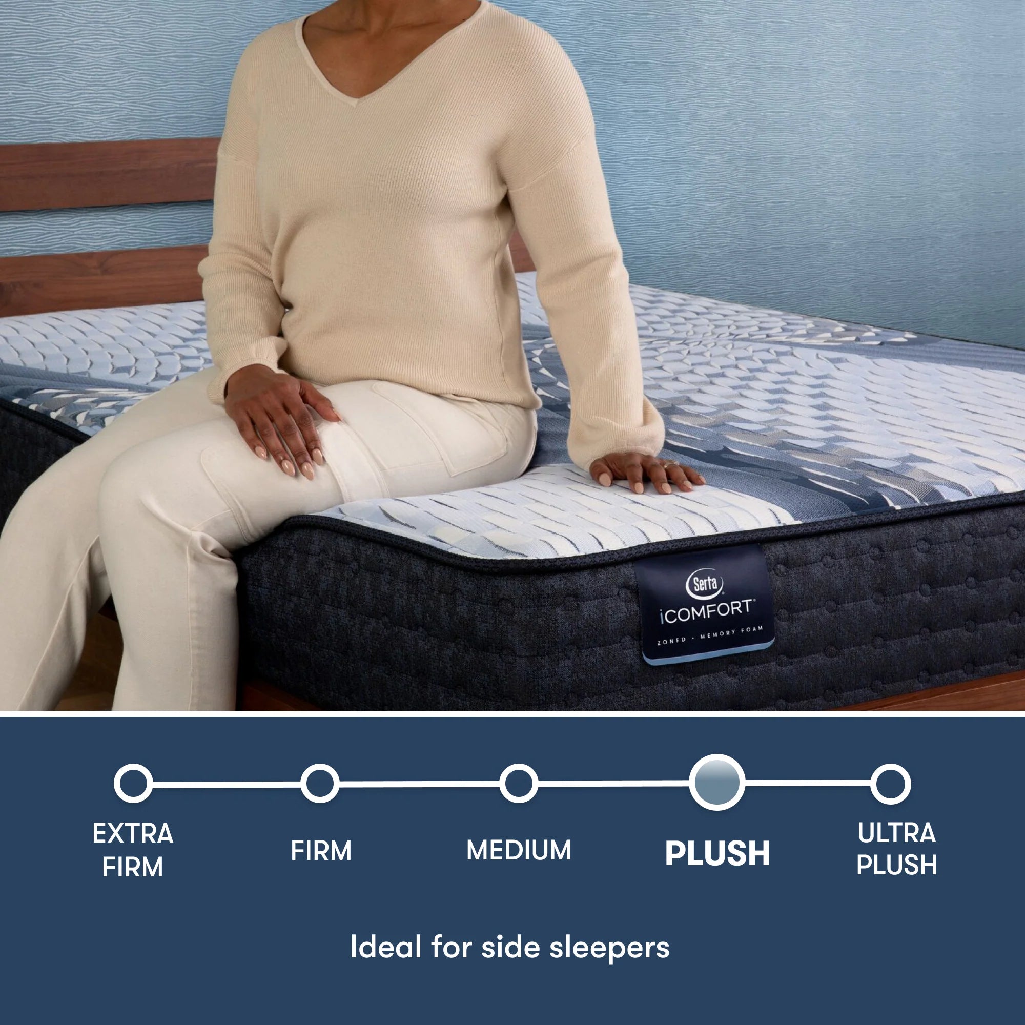 2024 Serta iComfort Iona Plush Foam Mattress