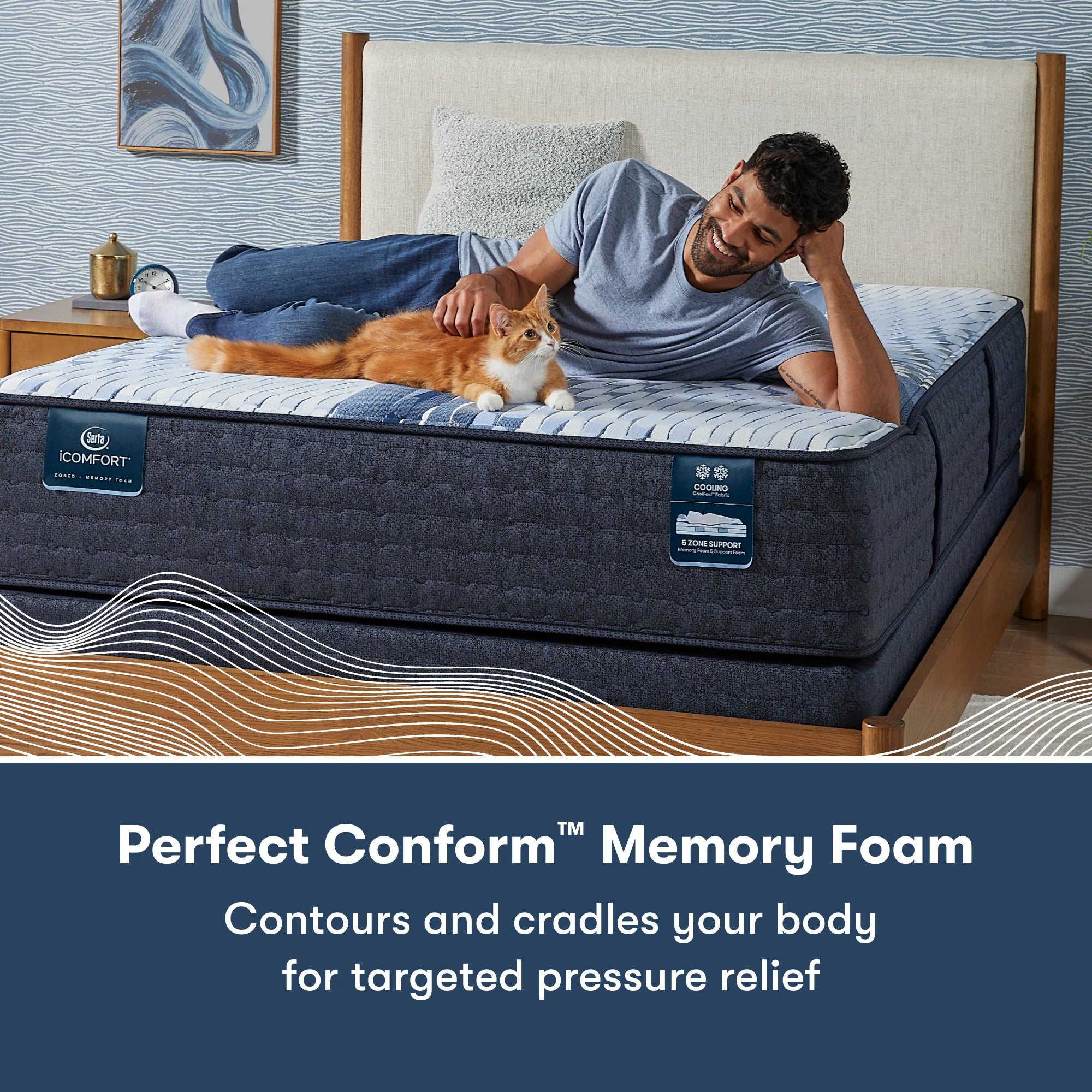 2024 Serta iComfort Iona Plush Foam Mattress