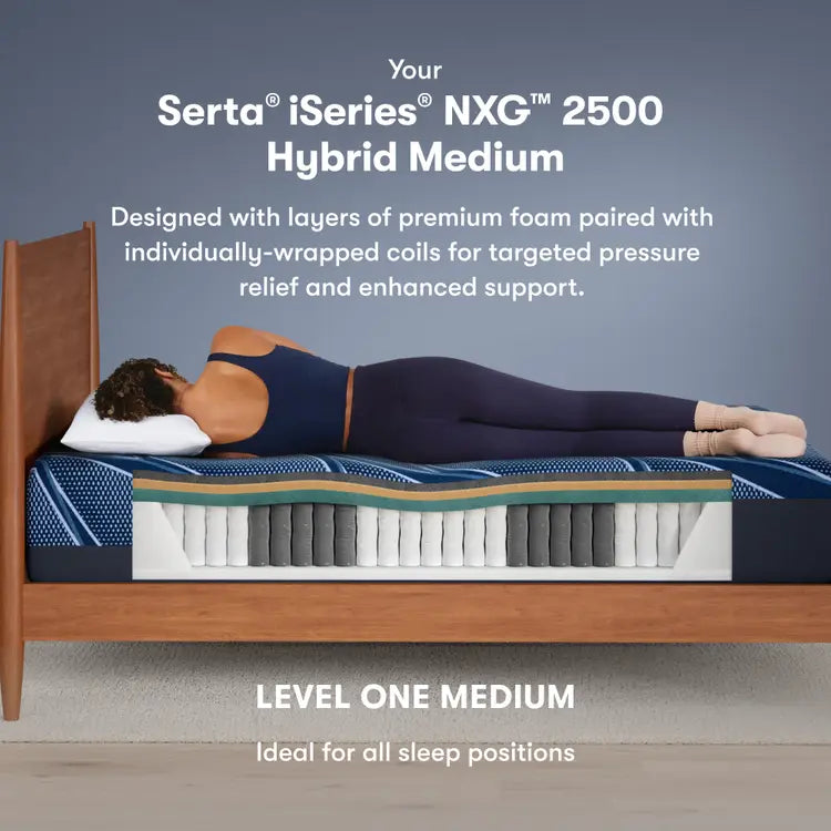 Serta iSERIES NXG 2500 Hybrid Medium