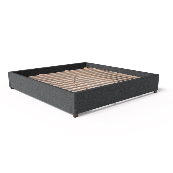 Platform No Drawer Option (Charcoal Color)