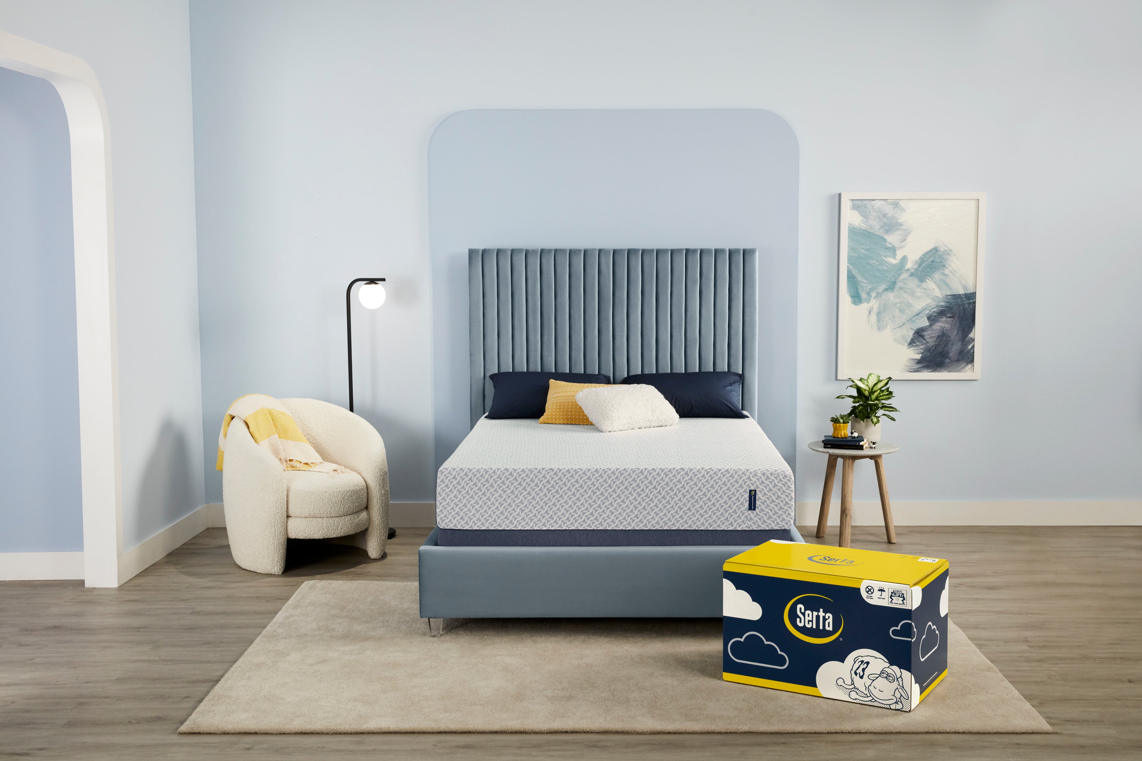 Serta 10 Gel Infused Memory Foam Mattress in a Box