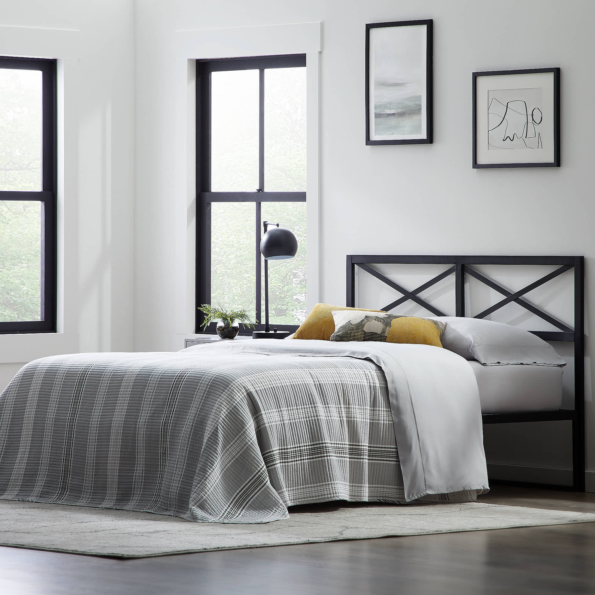 Malouf Taylor Metal Headboard