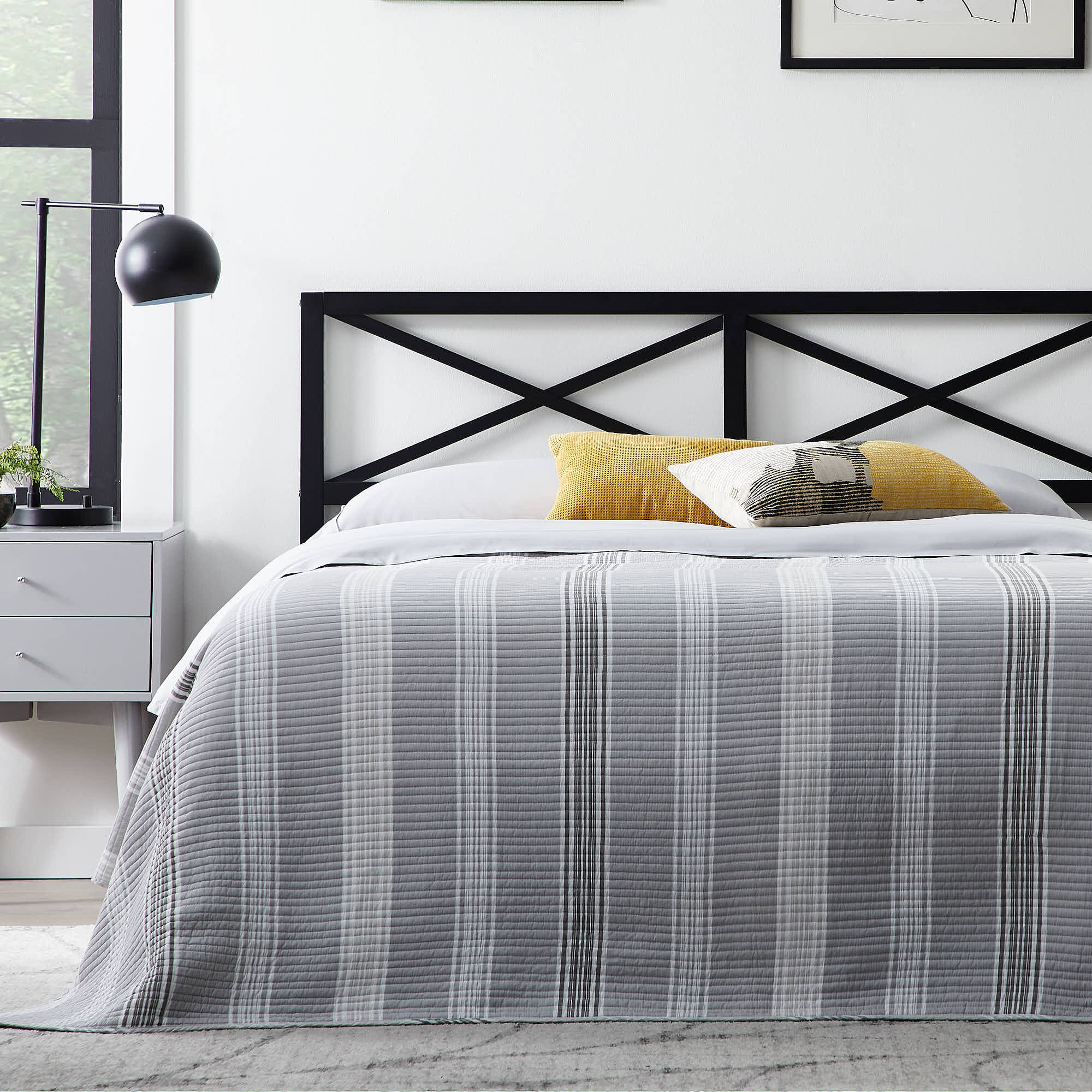 Malouf Taylor Metal Headboard