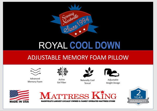 Royal Sleep by Mattress King-Cool Down Pillow