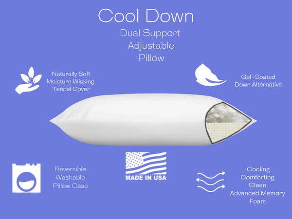 Cool 2024 down pillow