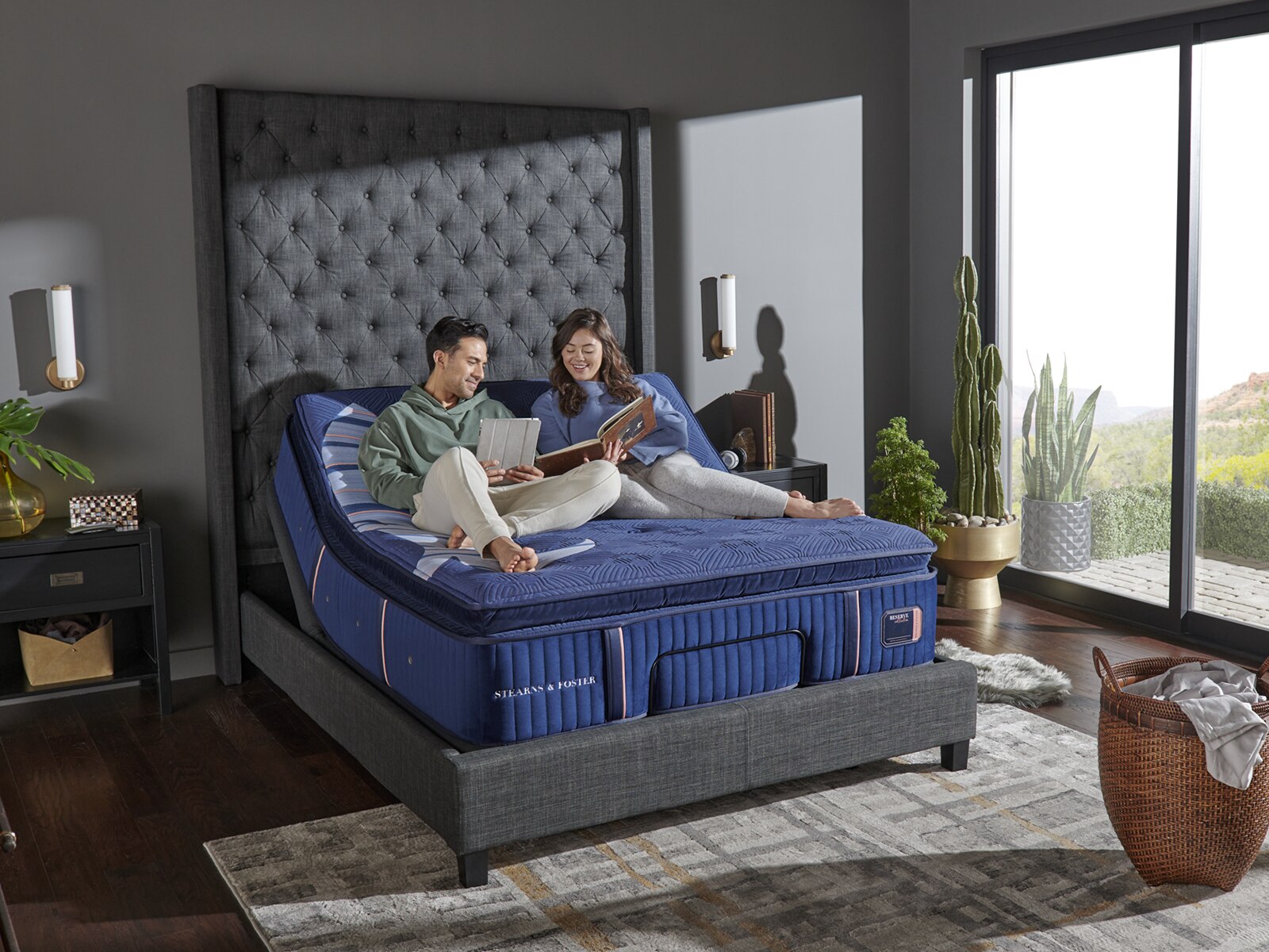 Stearns & Foster Reserve Firm Euro Pillow Top