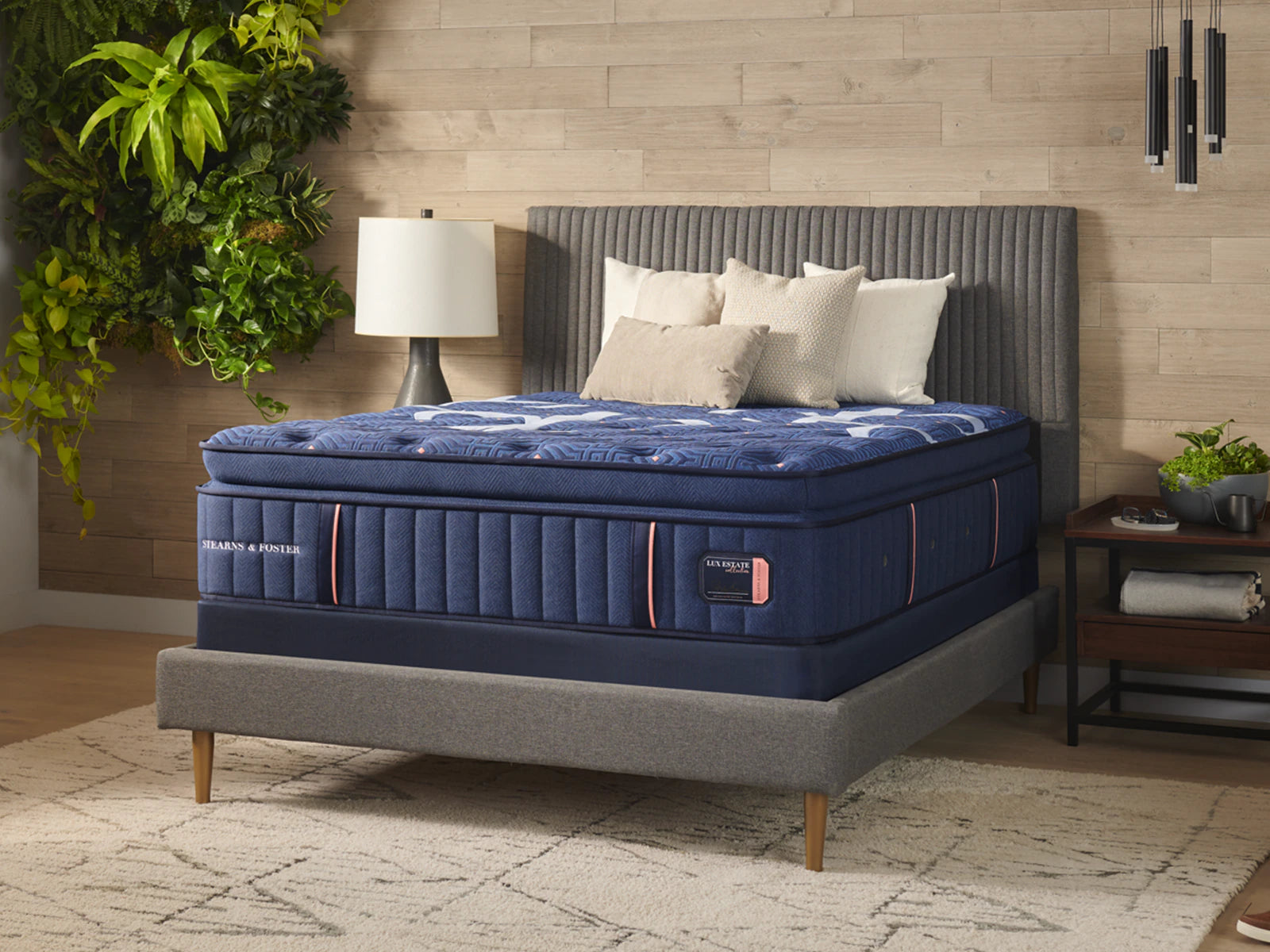 Stearns & Foster Lux Estate Firm Euro Pillow Top