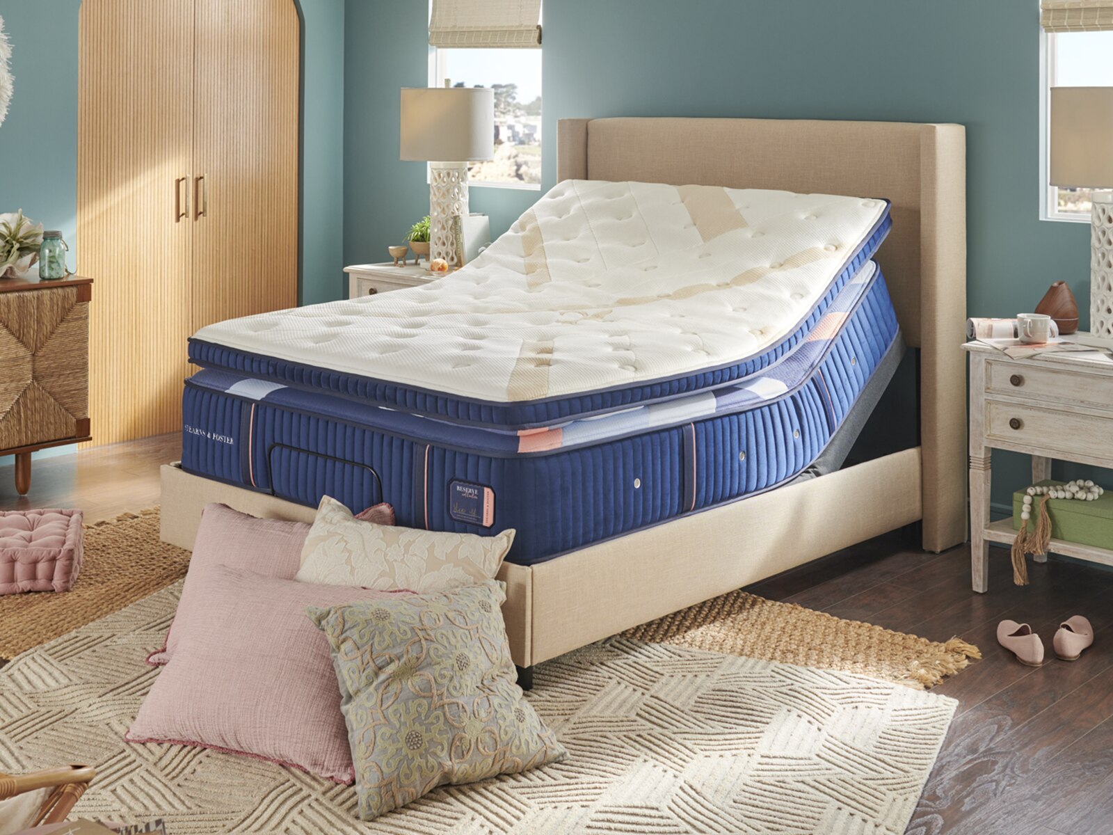 Stearns & Foster Reserve Duet Flippable Pillow Top