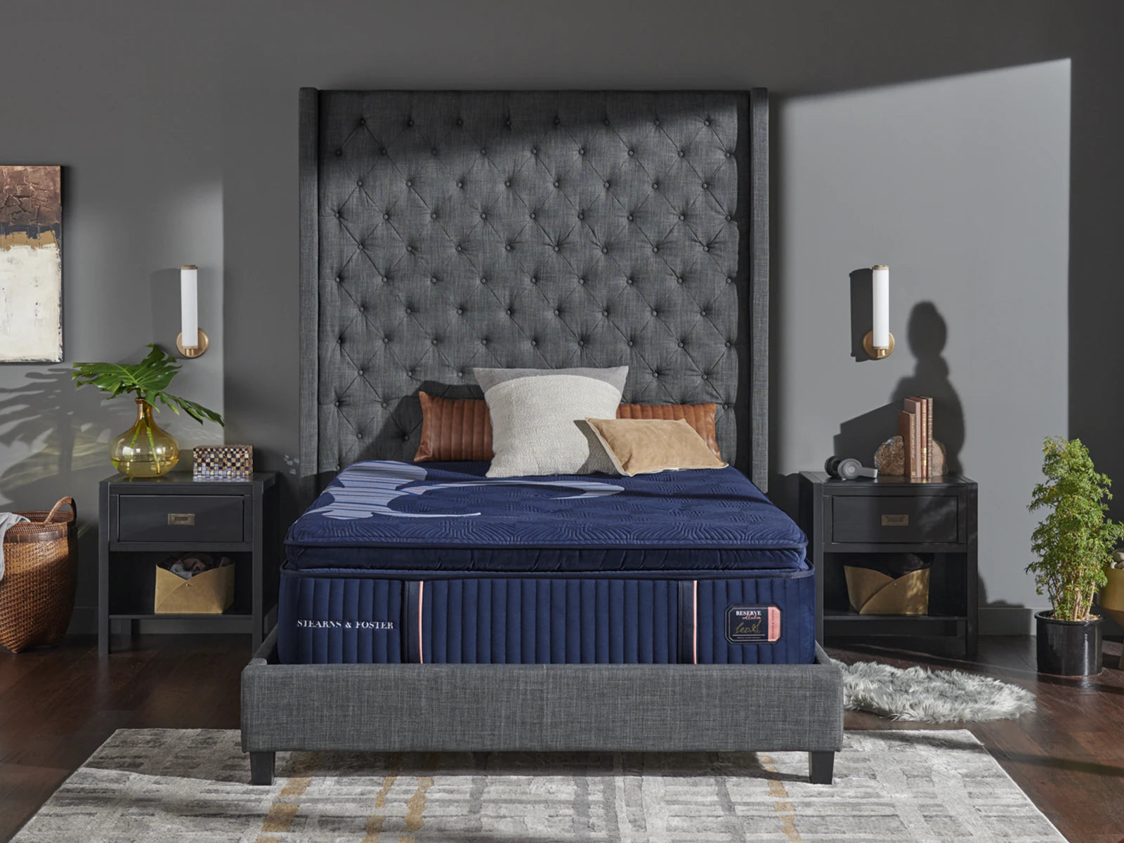 Stearns & Foster Reserve Firm Euro Pillow Top